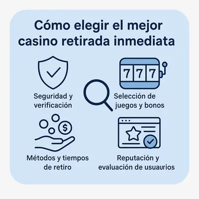 casino retirada inmediata