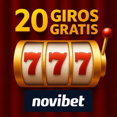 20 giros gratis en novibet