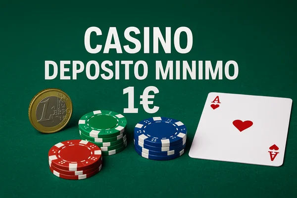 casino deposito minimo 1 euro