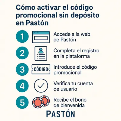 código promocional pastón sin depósito