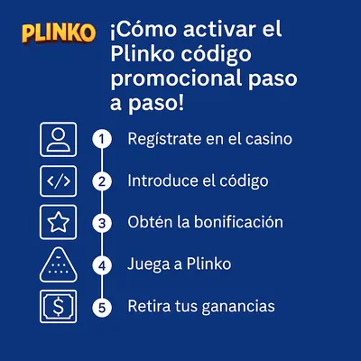 código promocional plinko sin depósito