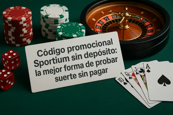 código promocional sportium sin depósito