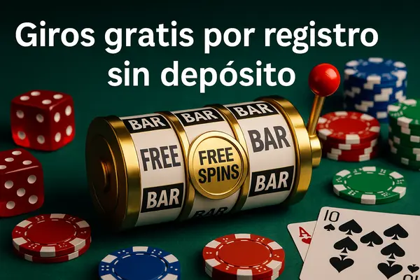 giros gratis por registro sin depósito